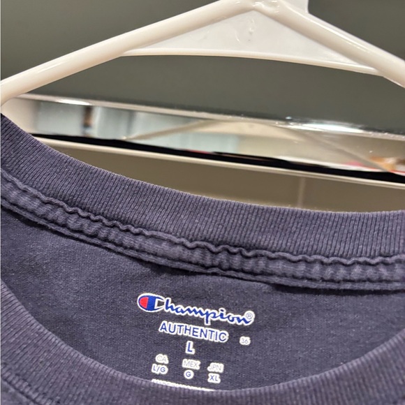 University of California Riverside Champion Navy Tee Size L - Picture 4 of 6